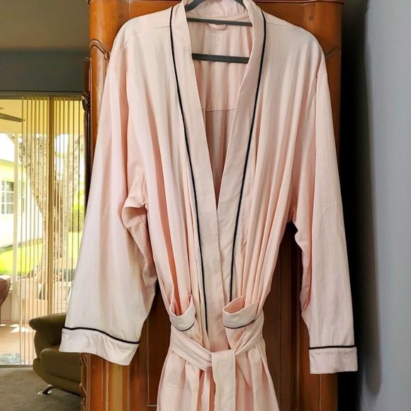 Pajamagram Intimates & Sleepwear Pajamagram Pink Long Robe 3xlovely Fabric Poshmark